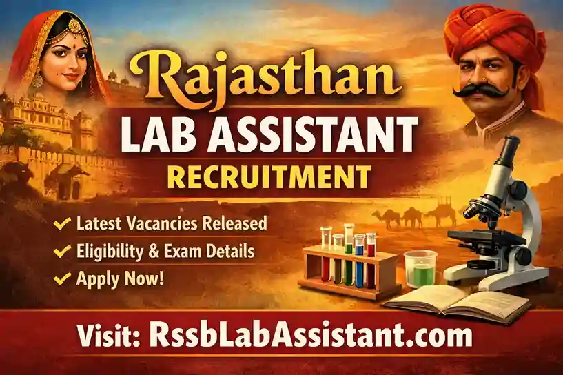Rajasthan Lab Assistant Recruitment 2026