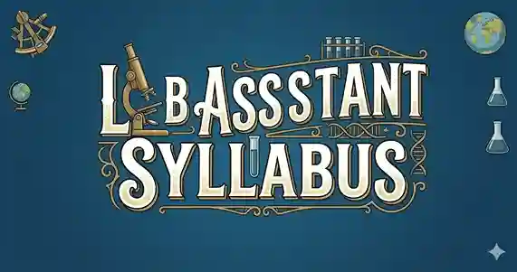 lab assistant syllabus 2026